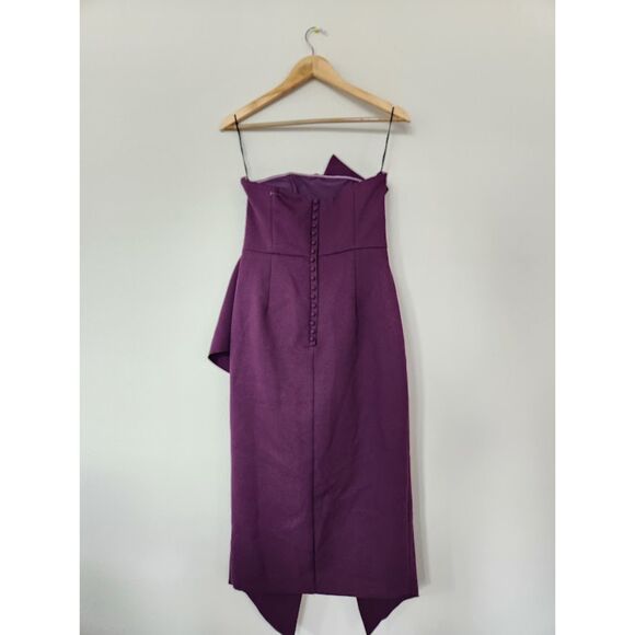 ELLIATT Reception Cascade‎ Ruffle Strapless Cocktail Dress | Size S - Picture 5 of 9